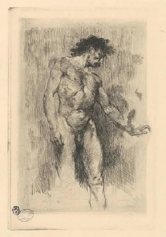 Studio di uomo nudo - Civiche Raccolte Grafiche e Fotografiche. Civica Raccolta delle Stampe Achille Bertarelli, Milano